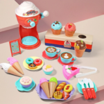 Ice Cream Maker Set™ - Kleine Ijsmeesters - Ijsmachine Speelgoedset 38 stuks | Educatief Speelgoed