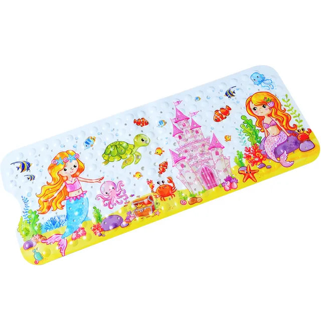 Large-Cute-Cartoon-PVC-Bath-Mat-Anti-Slip-Shower-Bathtub-Mats-With-Sucker-Soft-Massage-Pad.jpg_640x640_881b7d14-1cde-4c50-b516-ab2e1d735bc3 Happy BathMat™ - Veilig in bad - Badmat Zeemeermin | Educatief Speelgoed - Afbeelding 1
