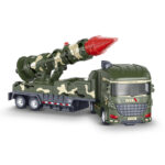 BattleTruck– Militair&Interactief– Leger Truck Speelgoed Korteafstandsraket | Educatief Speelgoed