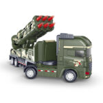BattleTruck– Militair&Interactief– Leger Truck Speelgoed Raketkanonwagen | Educatief Speelgoed