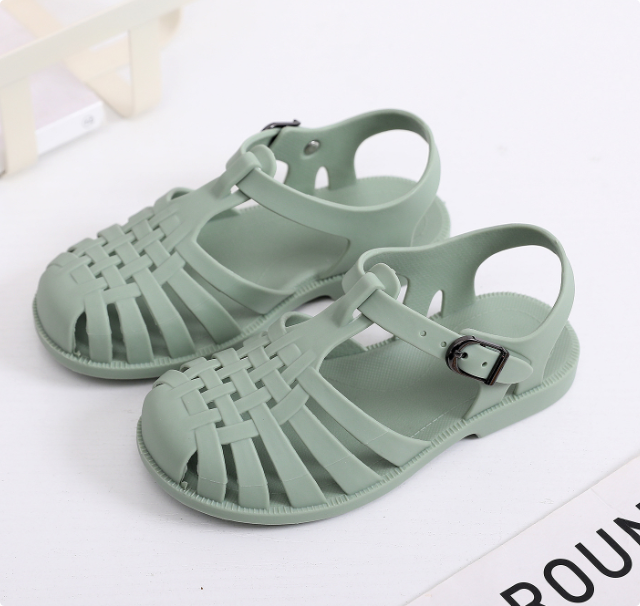 QQ_1741404904854 Mini Fashion™ - Sandalen (Zwemschoenen) Licht Groen / 24 (1-2 jaar) | Educatief Speelgoed - Afbeelding 1