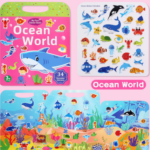 Play Book™ - Stimuleer Creativiteit - Speel&Doe boek Oceaan | Educatief Speelgoed