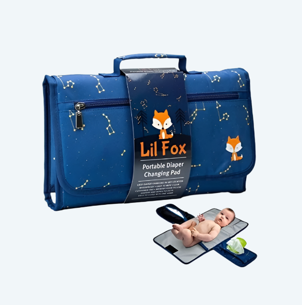 QQ_1754461492274 QuickChange– Snel&Zacht– Verschoonmat Blauwe Sterrenhemel | Educatief Speelgoed - Afbeelding 1