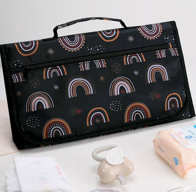 QQ_1754461517893 QuickChange– Snel&Zacht– Verschoonmat Regenboog | Educatief Speelgoed - Afbeelding 1