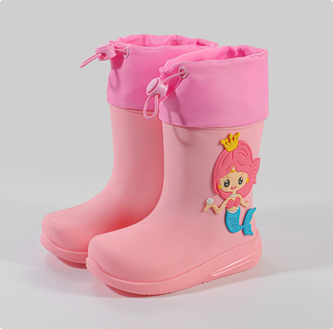 QQ_1756539599267 Mini Fashion™ - Waterdicht voor kinderen - Regenlaarzen Roze Zeemeermin / 25.5 (3-4 jaar) | Educatief Speelgoed - Afbeelding 1