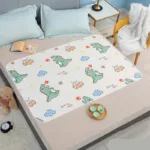 ComfyCub Baby Changingmat™ - Blijf droog in bed - Verschoonmat 60X80 / Dinosaurs | Educatief Speelgoed