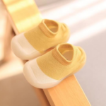 TinySteps– Comfort&Veiligheid– FlexiFeet Baby Schoentjes Geel / 24/25 (2–3 jaar / 14.5 cm) | Educatief Speelgoed