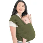 ComfortCarry– Rugvriendelijk Dragen – Ergonomische Baby Draagdoek Groen | Educatief Speelgoed
