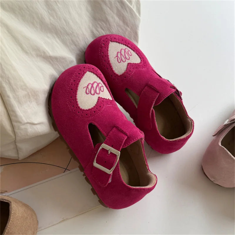 S2b57d431033b4849aeda0a8bf1ecf3dcv Barefoot– Leer&Barefoot– Kinderschoen met Zachte Zool Rood / 26 (4 jaar) | Educatief Speelgoed - Afbeelding 1