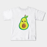 Mini Fashion™ - Matchen Met De Familie - Avocado T-shirt Wit Avocado met pit / Volwassenen - M | Educatief Speelgoed