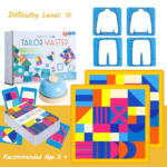 Tailor Master™ – Train hand- en oogcoördinatie – Kleermaker Kaartspel Geel | Educatief Speelgoed