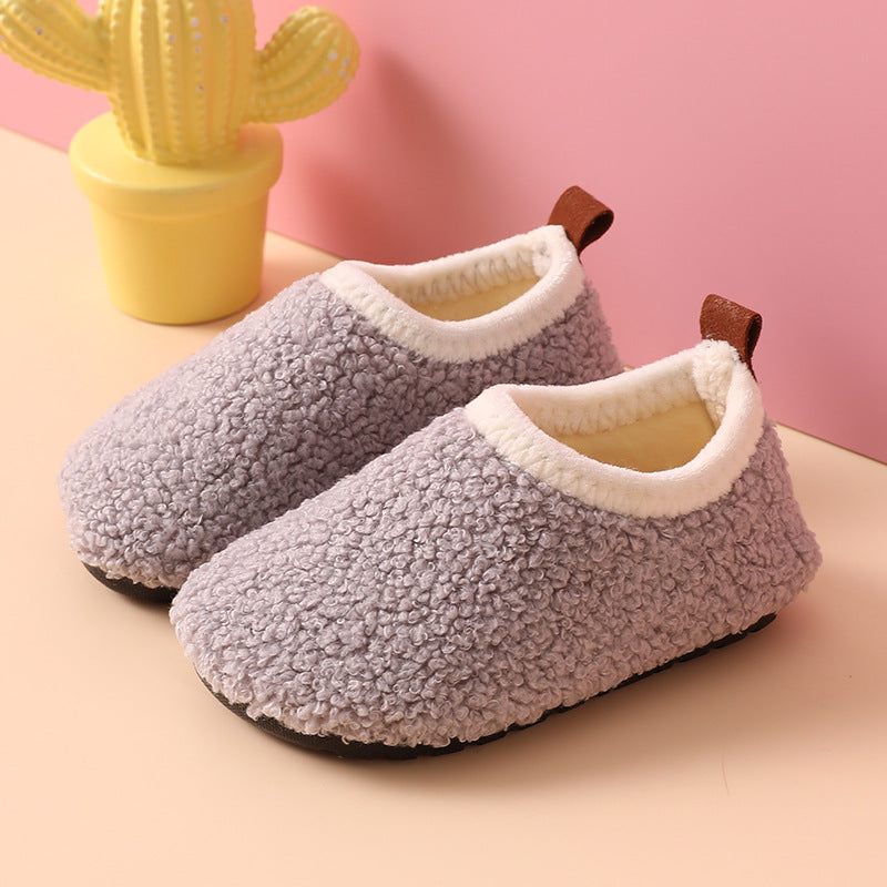 S6e26983881f347eda21bf40c89092a80j Mini Fashion™ - Lekker Warm&Comfortabel - Pantoffels Grijs / 24-25 (1-2 jaar) | Educatief Speelgoed - Afbeelding 1