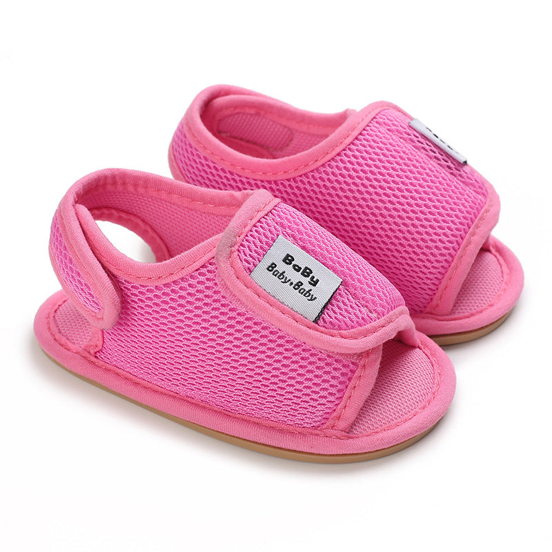 S747a24f4af7c4577bd241d9b7a6d1523r LittleSteps– Comfort&Veiligheid– Ademend Baby Sandalen Pink / 18 (9–12 maanden / 13 cm) | Educatief Speelgoed - Afbeelding 1