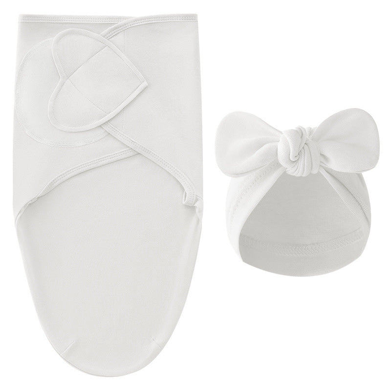 S7a2ecc90a6684987b907b7ad3785d578I_107520a1-f40b-4bc7-bf25-cb1dd9b7ee3d DreamNest– Rust&Comfort– Luxe Inbakerdoek met Mutsje Wit | Educatief Speelgoed - Afbeelding 1