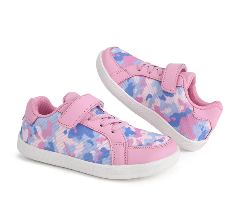 Sbea1d3de1cee4098837be291628e588cd Barefoot– Ademend&Lichtgewicht– Barefoot Mesh Sneakers Roze / 27 (4.5-5 jaar) | Educatief Speelgoed - Afbeelding 1