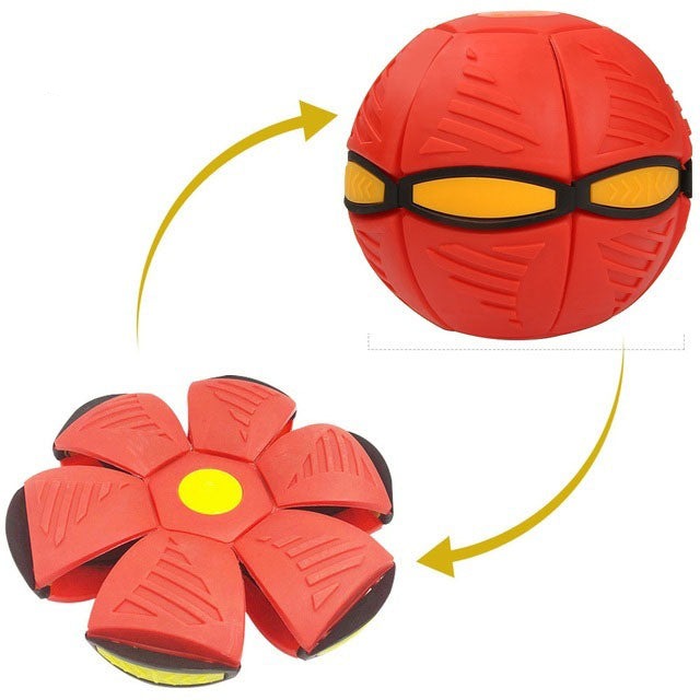 Sc331226b34214ef1aa5e4241264447cfC Magic Ball™ - Hét leukste buitenspeelgoed - Vorm veranderende bal Rood | Educatief Speelgoed - Afbeelding 1