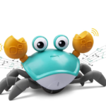Walking Crab™ | Stimuleert jouw kleintje om te kruipen - Wandelende krab Blauw | Educatief Speelgoed