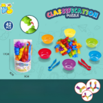 Rainbow Teddy Bears Toys™ - Educatief&Creatief - Regenboog Telberen Vernieuwde stijl: Aap | Educatief Speelgoed