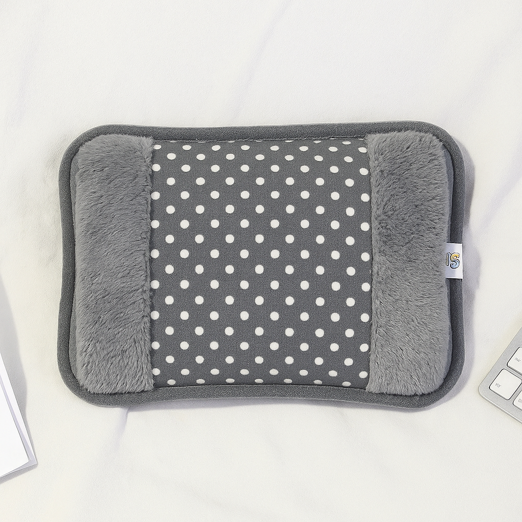 Warmie_Comfort Warmie Comfort– Snel&Veilig– Draadloos Elektrisch Warmtekussen Grijs | Educatief Speelgoed - Afbeelding 1