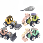 Bouw-Masters Mini Engineering Voertuigenset | Educatief Speelgoed