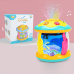 Magic Beat™ - Muzikaal Lichtfeest voor kinderen - Aquarium projector&lamp Dolfijn | Educatief Speelgoed