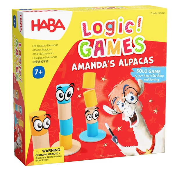 Logic Games: Amanda's Alpaca's - HABA Denkspel|Educatief Logic Games: Amanda's Alpaca's - HABA Denkspel|Educatief - Afbeelding 1