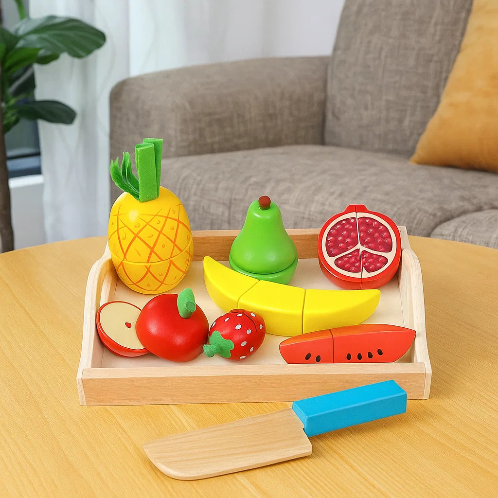 assets_task_01k56kcn4zfqktxjj5fvgfacpw_1757937128_img_0 MiniChef– Leuk&Creatief– Houten Magnetische Keuken Speelset Watermeloen&Fruit | Educatief Speelgoed - Afbeelding 1