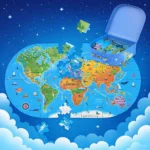 GeoMap– Leerzaam&Leuk– Wereldkaart Vloerpuzzel | Educatief Speelgoed