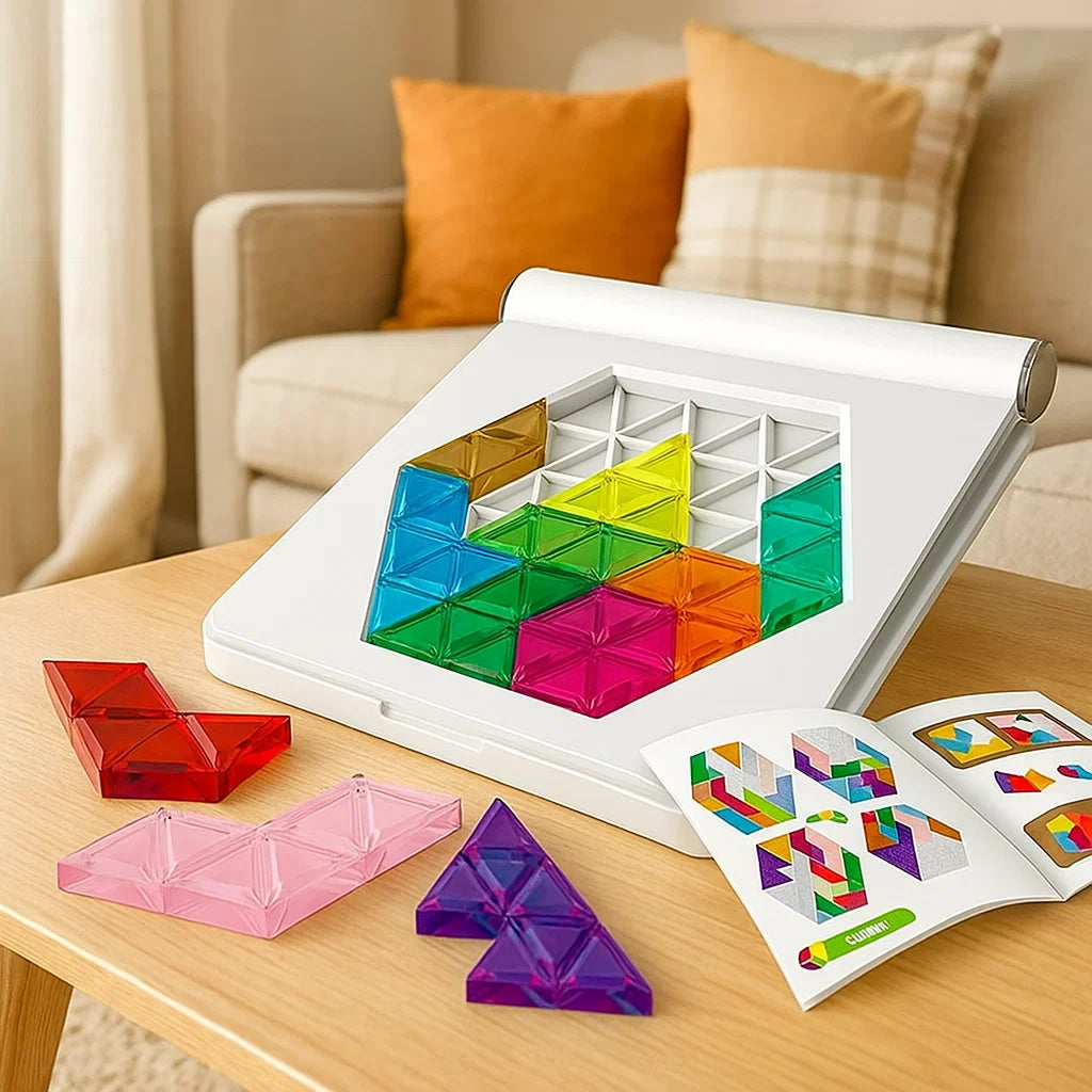 assets_task_01k5gzg915fvjt5tmpk4d20h0s_1758285368_img_1 LogicStar– Creatief&Leerzaam– Puzzel Bordspel Zeshoek | Educatief Speelgoed - Afbeelding 1