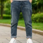 UrbanJeans– Casual&Trendy– Jongens Slim Fit Denim Broek 130 (7–8 jaar) | Educatief Speelgoed