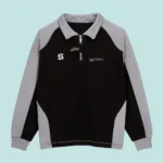 MiniFashion– Speels&Klassiek– Katoenen Sweater Zwart / 120 (4–5 jaar) | Educatief Speelgoed