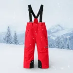 MountainFit– Flexibel&Warme– Skibroek voor kinderen 98/104 (3–4 jaar) / Rood | Educatief Speelgoed