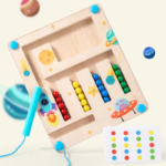 Magnetic Colour Game™ - Magische Kleurenjacht - Kleurenspel 1-speler | Educatief Speelgoed