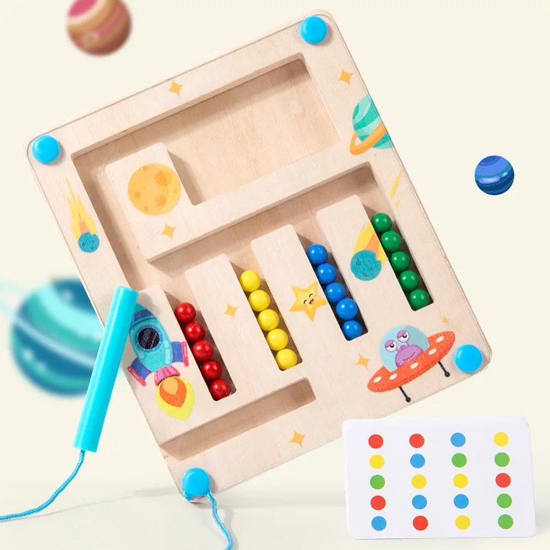 ats30393_a Magnetic Colour Game™ - Magische Kleurenjacht - Kleurenspel 1-speler | Educatief Speelgoed - Afbeelding 1