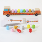 Sensory Color Sticks™ – Kleuren&Dieren– Kleuren Sorteer Spel Bus | Educatief Speelgoed