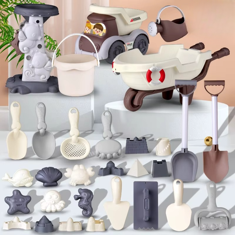b5df26d5-9e5c-4ade-8c0d-f91b3a83cb54 Beach Set™ - Stimuleer Creativiteit&Vaardigheden - Strandplezier Set voor Kinderen 30 stuks | Educatief Speelgoed - Afbeelding 1