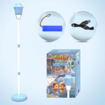 Bubble Breeze™ – Magisch&Muzikaal– Bellen Lamp Blauw | Educatief Speelgoed
