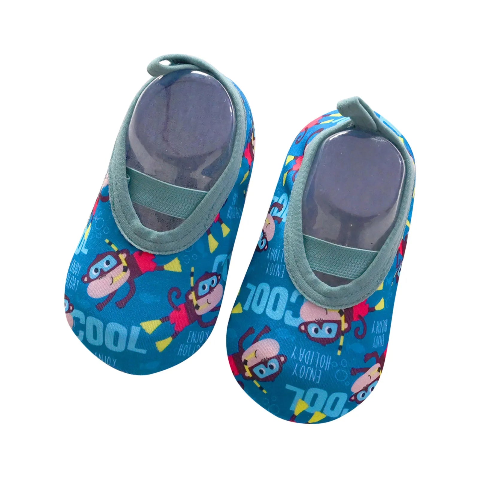 blue Mini Fashion™ - Veilig Strandplezier - Kinder Waterschoenen Blauw / XXS (6-12 maanden) | Educatief Speelgoed - Afbeelding 1