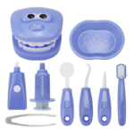 Tooth Time™ – Lachen&Leren– Tandarts Set Kinderen Blauw | Educatief Speelgoed