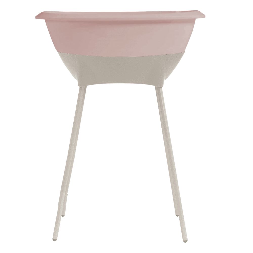 Set | Bad Luma Blush Pink met Badstandaard Luma Almond Set | Bad Luma Blush Pink met Badstandaard Luma Almond - Afbeelding 1