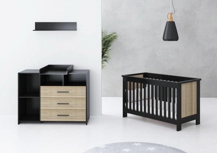 Babykamer Reno (Ledikant + Commode) Babykamer Reno (Ledikant + Commode) - Afbeelding 1