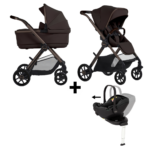 Kinderwagen Silver Cross Reef 2 Special Edition Ganache met Autostoel Joy Pro Glide 360°&Base&Accessoires