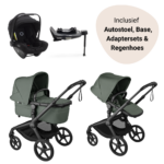 Kinderwagen Bugaboo Fox5 Renew 3-in-1 Black/Forest Green