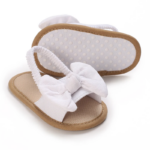 Mini Fashion™ - Lieflijk&Licht - Baby Sandalen Wit / 3 (12-18 maanden) | Educatief Speelgoed