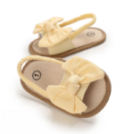 Mini Fashion™ - Lieflijk&Licht - Baby Sandalen Geel / 1 (0-6 maanden) | Educatief Speelgoed