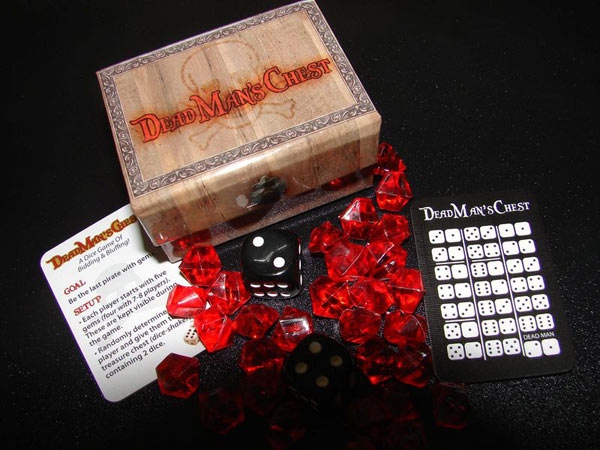 Dead Man's Chest Cardboard Edition (EN) - Eagle Games Dobbelspel