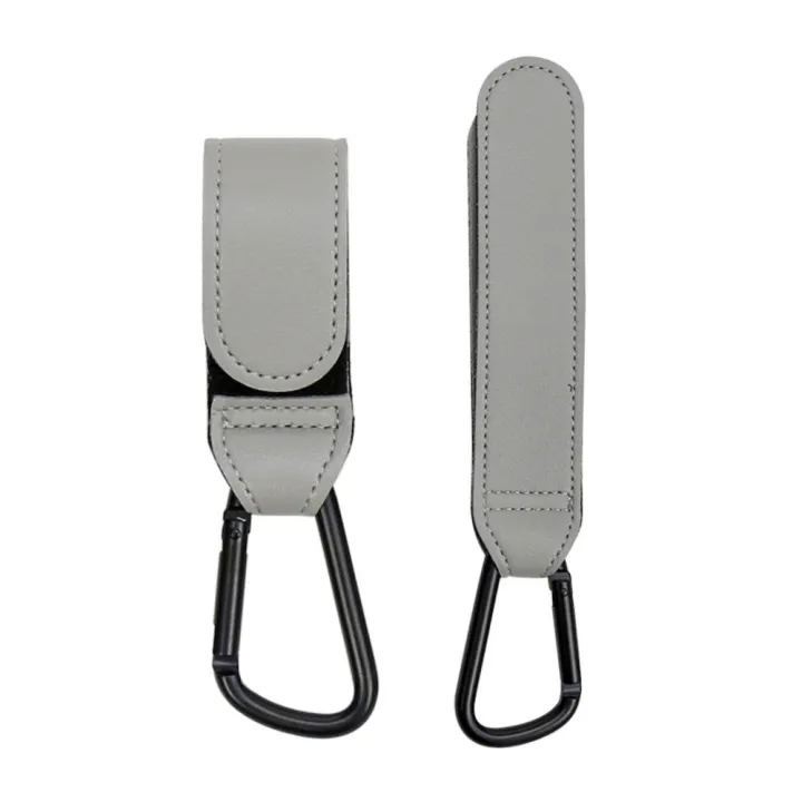 download_29_b64e7703-5c89-4911-ba0b-0eb92bac4646 EasyCarry– Altijd Georganiseerd – Kinderwagenhaken Set Grijs | Educatief Speelgoed - Afbeelding 1