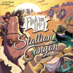 Flick 'em Up! Stallion Canyon (houten versie) - Pretzel Games Behendigheidsspel|Partyspel