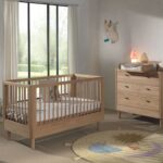 Peuterkamer Jaxx Forrest Eik (Meegroei Ledikant + Commode)