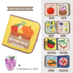 Adventure Busy Book™ - Ontdek&Speel - Ontdek Boekje Eten | Educatief Speelgoed